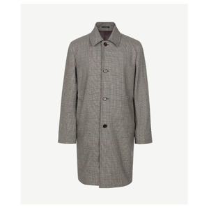 [ZEN][지스테이지] 오렌지 윈도우페인 체크 맥 코트 ZEEC33202OR