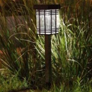 LED 태양광 정원등 가든램프 플라스틱 주광색 ER587 컴스