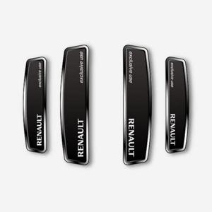 르노 블랙 쉴드 엠블럼 도어가드
