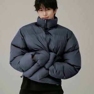 [지오다노] 남자 겨울 목넥 패딩 푸파 592607