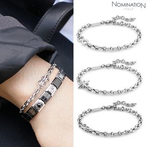 노미네이션 팔찌 ATLANTE (아틀란테) 스틸 체인팔찌 027500 남자체인팔찌