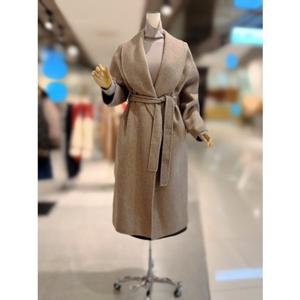 ab.fz 울혼방 로브핏 벨티드 롱 코트 (ABXA1HC01A) US