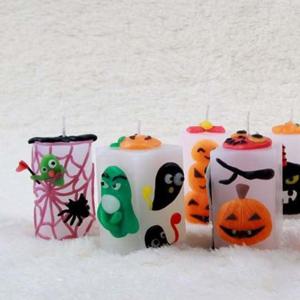 만지락 이야코무지개나라 할로윈양초꼬마파라핀 10개입-34707 캐릭터양초만들기