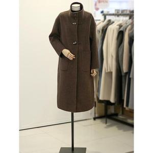 메종블랑쉬 세이브존03 하이넥 롱 보카시 떡볶이 코트 AGM254JCOB05A