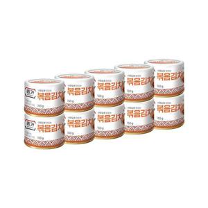 청정원 종가 고소한맛 볶음김치 160g x 10캔