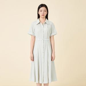 [린(의류)]조니온 셔츠 벨트 원피스 (LGOPPF9900)