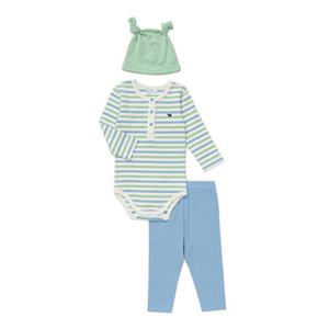 [블루독베이비8] 26SS(BL)코튼캔디 SET 바디슈트A HJ (4617067604) (BLUEDOG BABY 유아 출산 백일 선물 도