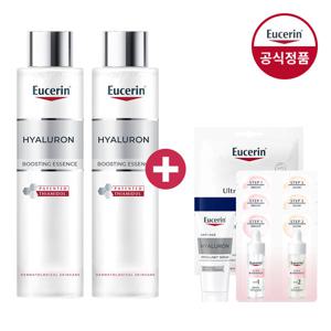 유세린 하이알루론 부스팅 에센스 100ml 2개 (증)마스크팩 1매+에피셀린세럼 7ml+듀오앰플 샤쉐 3개+쇼핑백