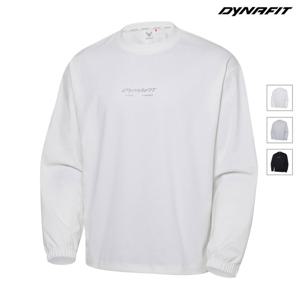 [다이나핏] (택가 129,000원) 오프화이트 남성 CORE MAX (코어맥스) 맨투맨 YMU23237W3