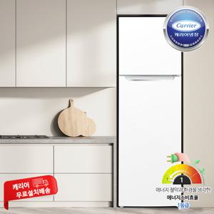 캐리어 1등급 301리터 2도어 가정용 사무실 일반 냉장고 KRNT301WEM1 공식인증점 전국무료설치