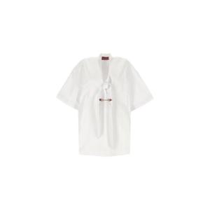 구찌 호스빗 버클 V넥 팝린 미니 드레스 784903Z8BSW 9692 TP970184260