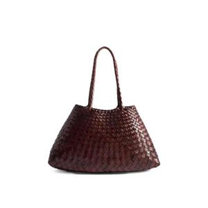 드래곤디퓨전 빅 산타 크로체 우븐 토트 백 DGS68892