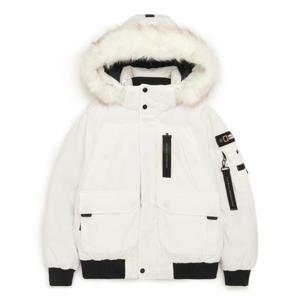 [내셔널지오그래픽 (행사)]남성 타루가 퍼 트리밍 후디 구스다운 점퍼 N224MDW030