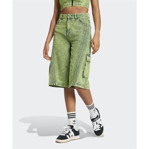 아디다스 ADILENIUM 2 데님 카프리 숏 팬츠 - 라임 JM9285 250165