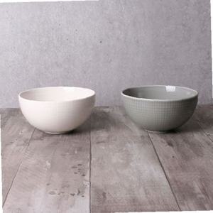 아사셀렉션 보야지 면기 2인세트 바닐라카키그레이