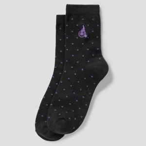 [빈폴] 여성 도트 중목 양말 - 블랙 BE61KTL125 022