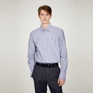 [공식][타미힐피거] [Regula fit] 스트레치 스트라이프 셔츠 (T12E7WSH140MT10A4)