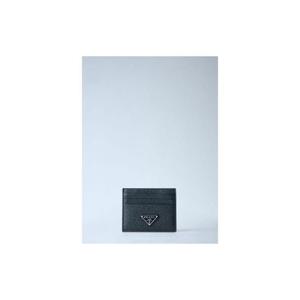 25 FW 프라다 남성 페블드 가죽 바이폴드 지갑 pra0164011blk