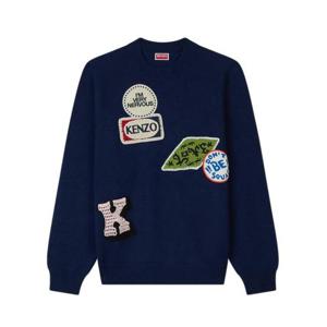 겐조 스웨터 FG55PU7863DN 76 Blue