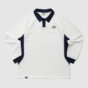 엄브로긴팔티 LQC UQ121CRJ21-SCW HBL 브리티시 캐주얼 게임 셔츠 sweetcorn