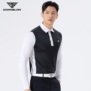 다운블로우 남자 골프웨어 메쉬 긴팔 티셔츠 DM2512161690