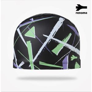 [레노마수영복]성인 사선리터치 수영모자RC20004