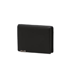 [질스튜어트] 블랙 로고장식 소가죽 명함지갑 JUWA6E501BK