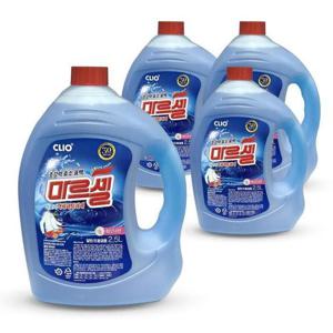 크리오 마르셀 액체 세제 일반 드럼 겸용 2.5L 4개