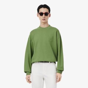 [라코스테공식] 남성 테니스코트 L로고 루즈핏 크루넥 스웻셔츠 SH1682-56G 02M