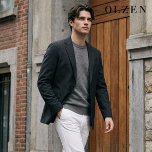 [올젠] 차콜 셋업 자켓 S (ZOE1KG1311_CH)