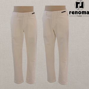 [레노마캐주얼][클리어런스]FW 화이트 겨울 몰스킨 면 스판 밴딩 팬츠 슬랙스 RQMLBP67A