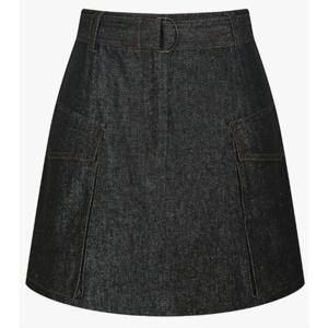 [JJ JIGOTT][JJ지고트]플랩 포켓 A라인 미니 스커트 GNAP0SKJ1_D