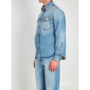 베르사체 긴팔 셔츠 1022747 BLUE