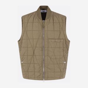 스톤아일랜드 코튼 나일론 퀼티드 베스트 G100001 S0300V005G