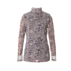 [몬테밀라노]시스루 터틀넥 블라우스 QL403B3705A