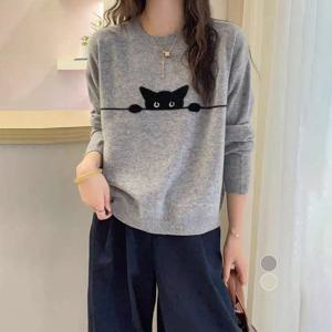 ATMARK 캣츠아이라운드니트_AA61KN014G