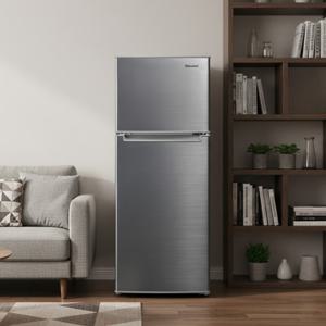 캐리어 182L 메탈실버 2도어 일반냉장고 CRF-TD182MDE