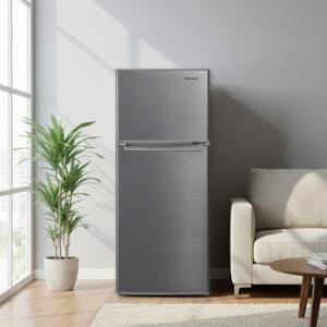 캐리어 155L 메탈실버 2도어 일반냉장고 CRF-TD155MDE