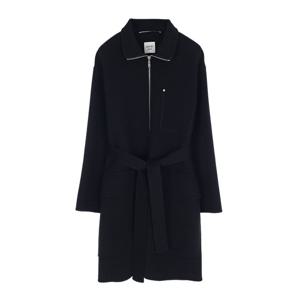 [엘러브] 에르메스 25FW 더블사이드 캐시미어 로브 숏코트 36 블랙 6HA0107