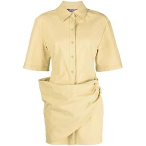 자크뮈스 미디 원피스 231DR053 1084 530 Yellow