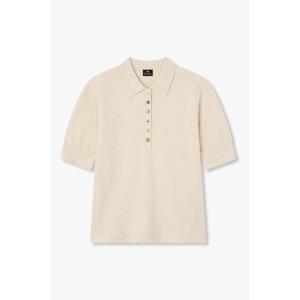 [폴스미스][PS PAUL SMITH] 여성 울 블렌드 숏 슬리브 니트(5746128502)
