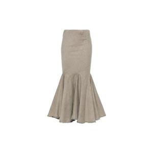 25 FW 릭오웬스 디바인 바이어스 미디 스커트 DS01D1347SCF TP449856036