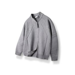 [해리슨][해리슨] 니트 절개 집업 HITF1122