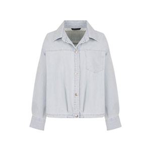 [샤트렌]샤트렌 워시 데님 볼륨소매 썸머 재킷_HCEMJK202