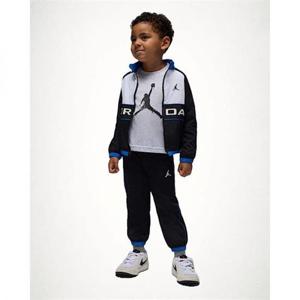 NIKE 조던 베이비 투피스 윈드브레이커 파이핑 세트 - 블랙스포츠 블루 IB9330-013 1712733