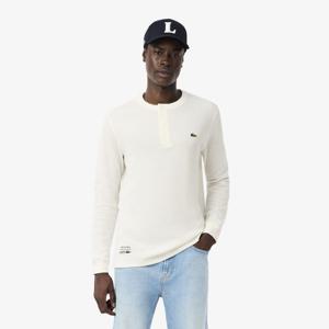 [라코스테공식] 남성 와플 긴팔 헨리넥 티셔츠 TH1300-56G 70V