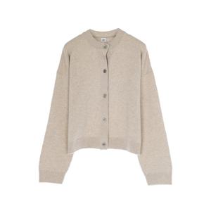 [엘러브] 새상품 에르메스 25FW 캐시미어 롱슬리브 가디건 38 베쥬나뛰렐 6HA0148