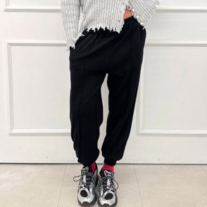 나야홍 / 빅사이즈 601 한줄밴딩추리닝팬츠 DNMX120