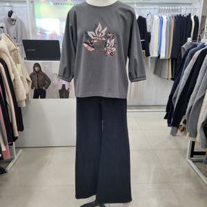 [미센스][김천구미모다점]컬렉션플라워티셔츠MB5XTSM310ZKH_KG