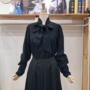 [레코브]타이블라우스LC41F4BL002XBK